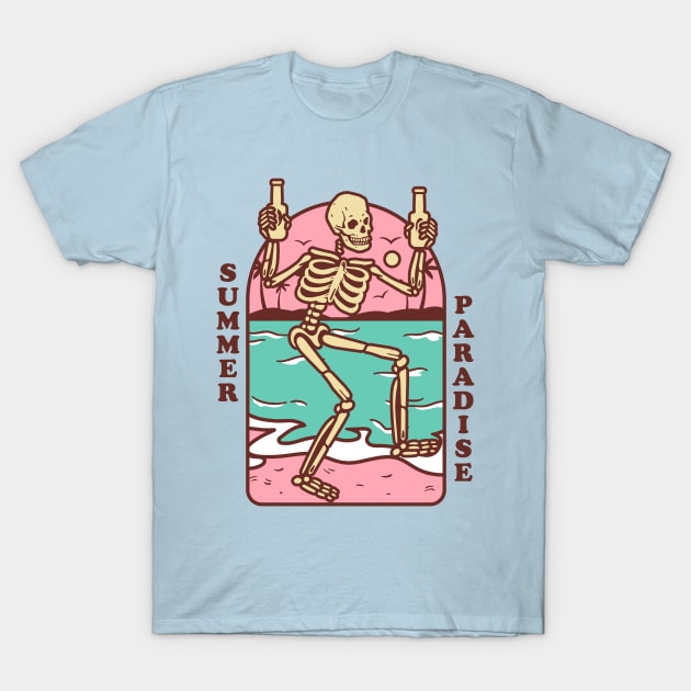 Summer Paradise T-Shirt by thepinecones